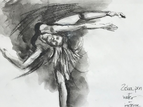 Figure in Motion by Rebecca Zdybel