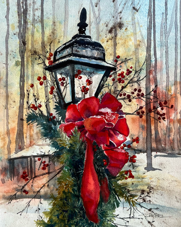 Holiday Lantern by Rebecca Zdybel