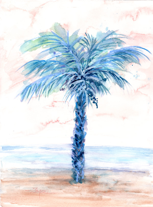 Coastal Palm by Rebecca Zdybel