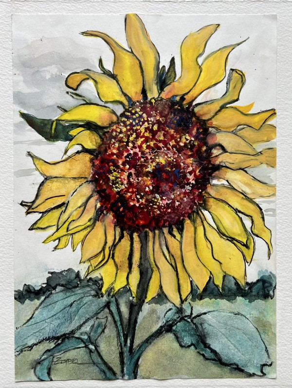 Sunflower Fun by Rebecca Zdybel