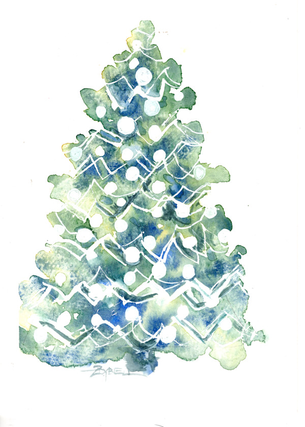 Fir tree 10 by Rebecca Zdybel