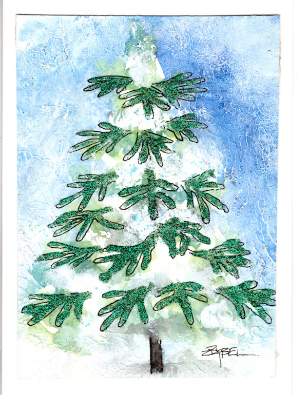 Fir tree 20 by Rebecca Zdybel