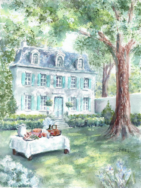 French Country Picnic by Rebecca Zdybel, Image 1.