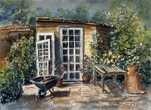 The Gardeners Shed by Rebecca Zdybel
