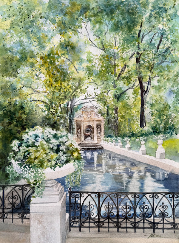 Luxembourg Gardens by Rebecca Zdybel