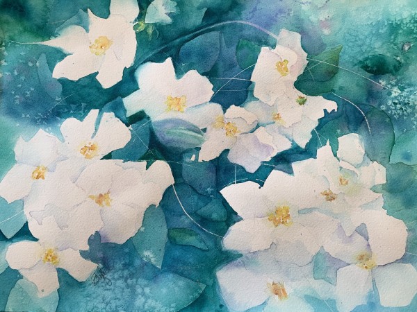 Gardenia Delight by Rebecca Zdybel