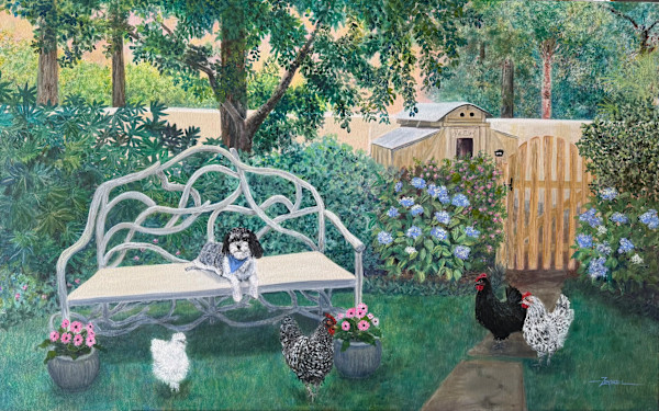 Barbara's Garden- Commission by Rebecca Zdybel