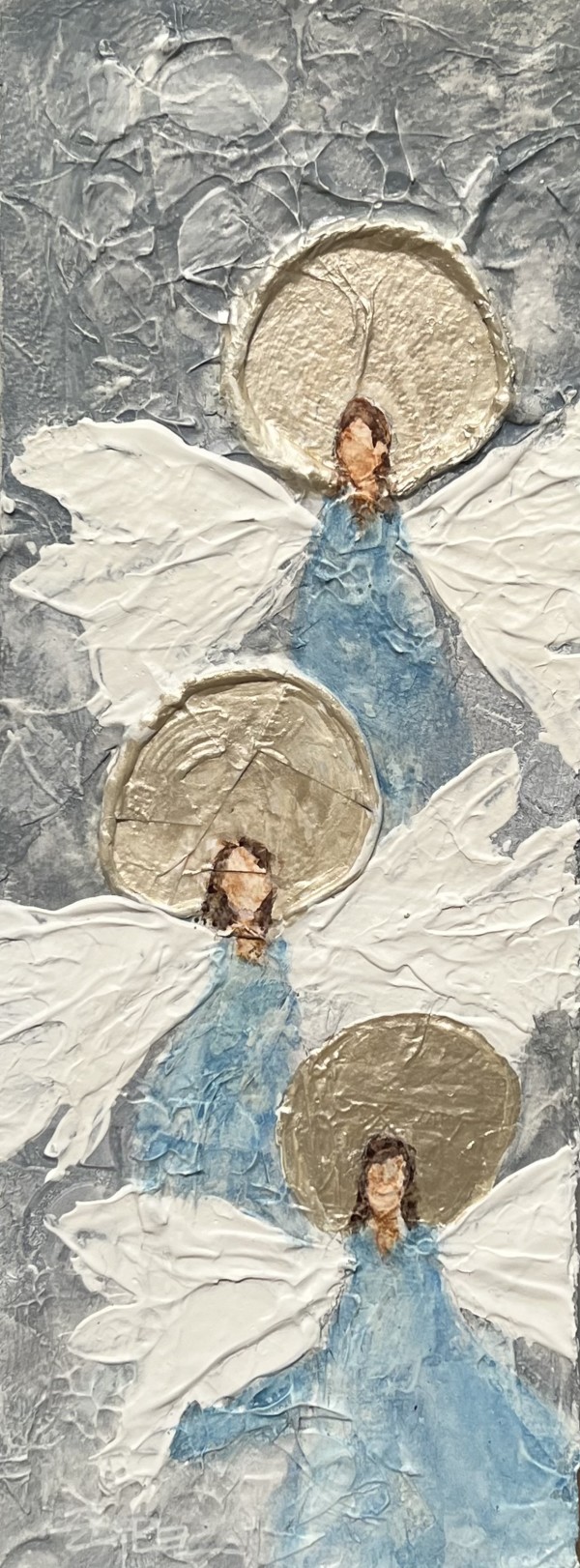 Angelic Icon Trio #2- 2022 by Rebecca Zdybel