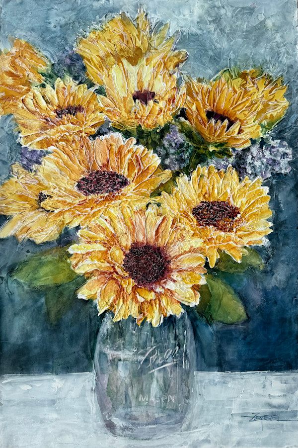 Sunflower Extravaganza by Rebecca Zdybel