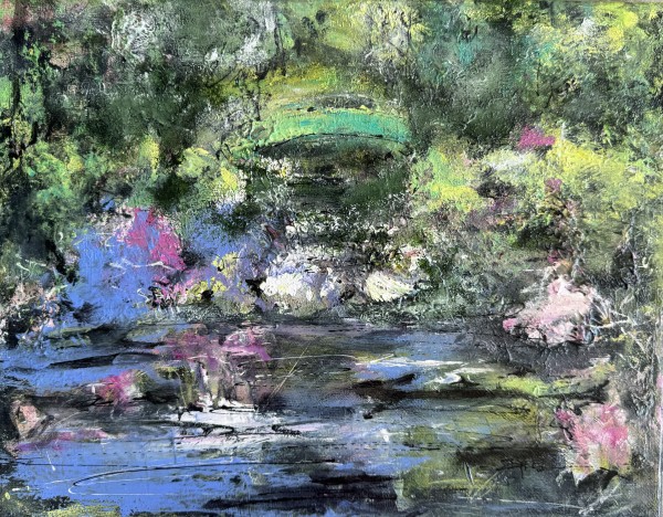 Monet's Bridge- Giverny by Rebecca Zdybel