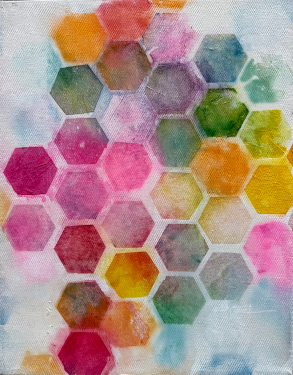 hex mix 1 by Rebecca Zdybel