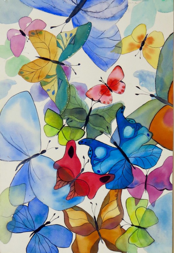 Flight of the Butterflies by Rebecca Zdybel