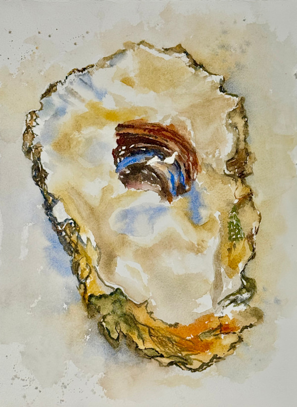 Oyster February with Rainbow Eye by Rebecca Zdybel, Image 1.