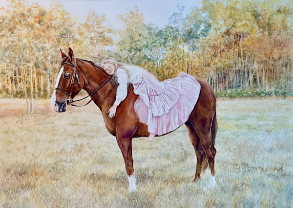 Big Mama and Charlee- Commission for Heather Babb by Rebecca Zdybel, Image 1.