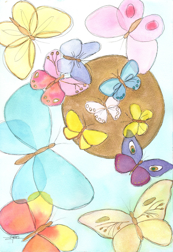 Iconic Butterflies by Rebecca Zdybel, Image 1.