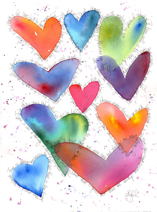 Loving Hearts 2024 by Rebecca Zdybel