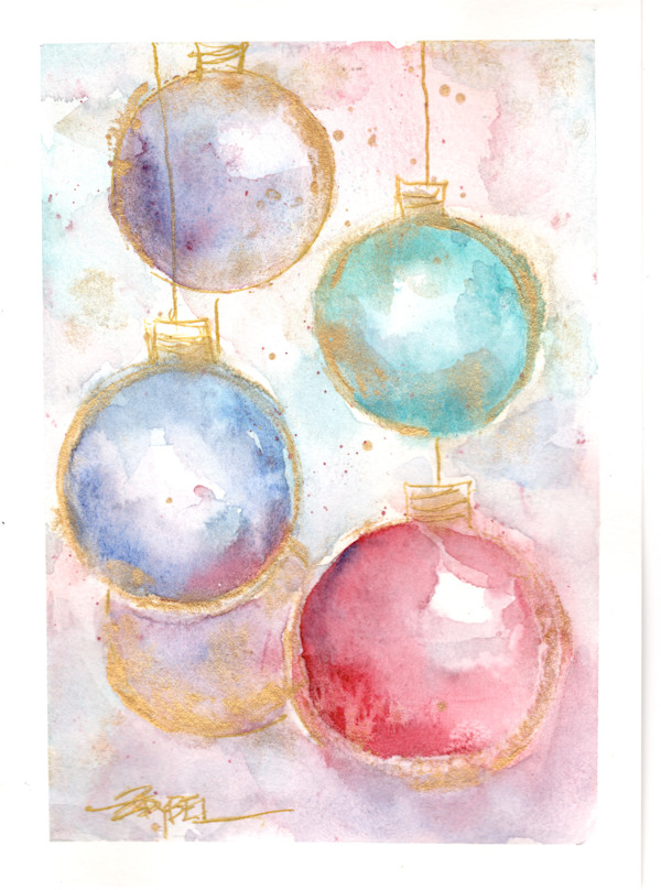 Ornaments 03 by Rebecca Zdybel