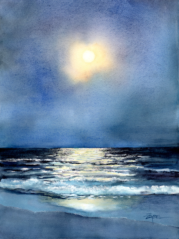 Pale Moon Rising by Rebecca Zdybel, Image 1.