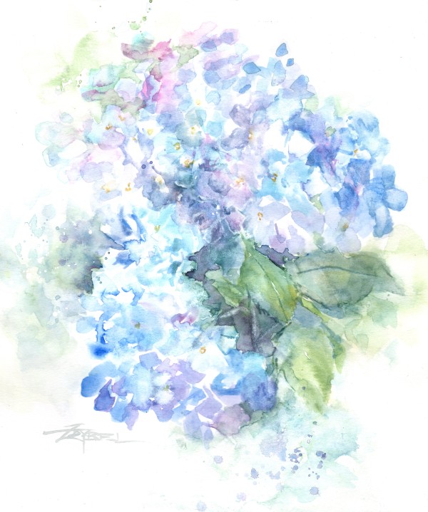The Way I Feel About Hydrangeas by Rebecca Zdybel