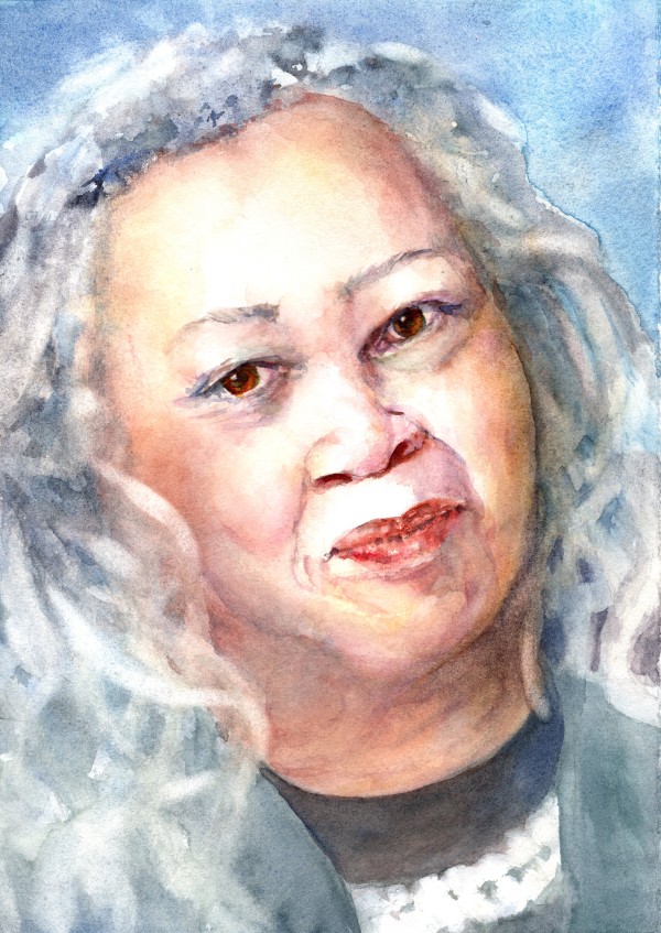 Toni Morrison by Rebecca Zdybel