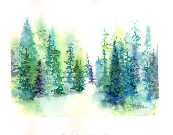 Fantasy Forest by Rebecca Zdybel