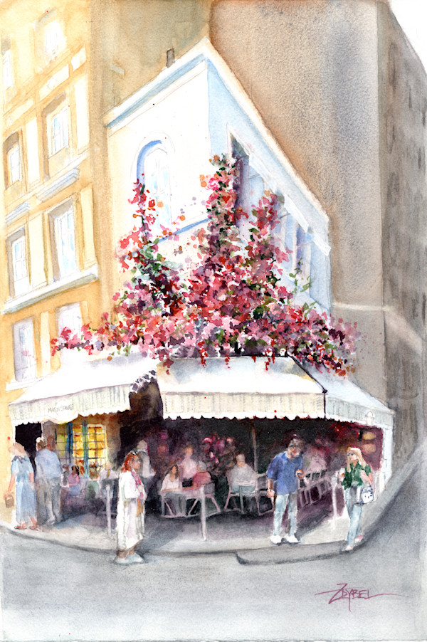 Flower Café by Rebecca Zdybel
