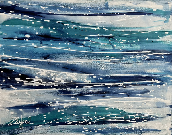 Sea Blues by Rebecca Zdybel