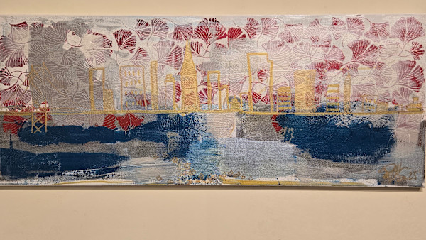 Red City Gingko by Irene Bee Kain