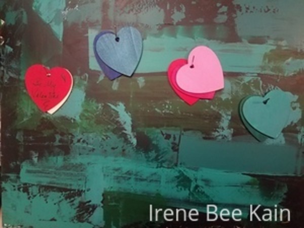 My Valentine (with movable wooden hearts) by Irene Bee Kain