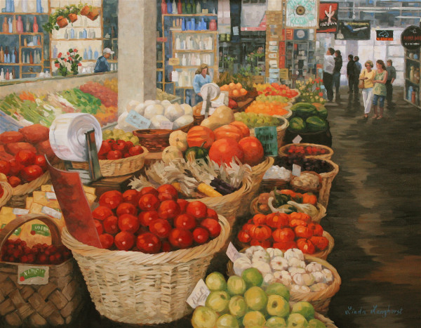 Abundance- North Market, Columbus by Linda Langhorst