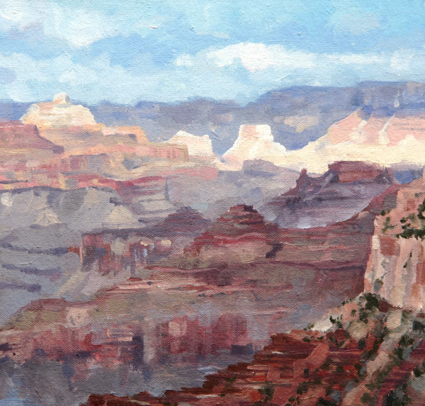 Grand Canyon Sketch by Linda Langhorst