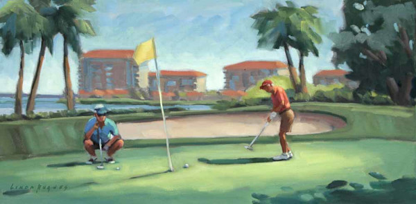 "Golf Paradise", St. Petersburg by Linda Hugues
