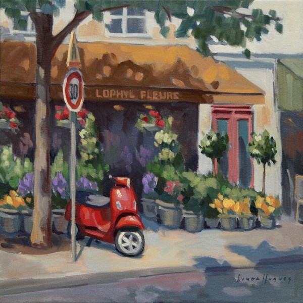 Flowers For Home - Paris by Linda Hugues