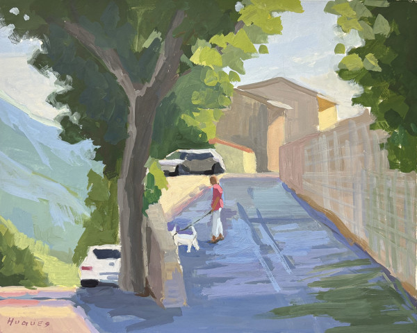 Pause for a Sniff - Bonnieux, France by Linda Hugues