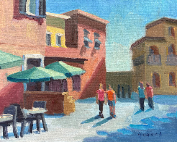 Monterosso Afternoon - Cinque Terre, Italy by Linda Hugues
