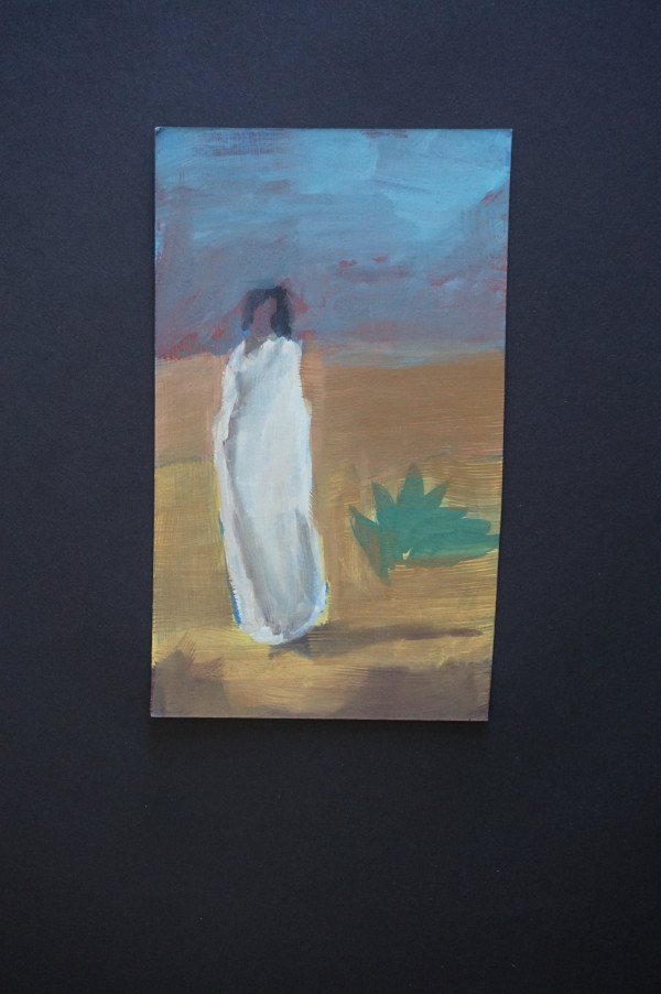 Figure in the Desert by Eric Jones