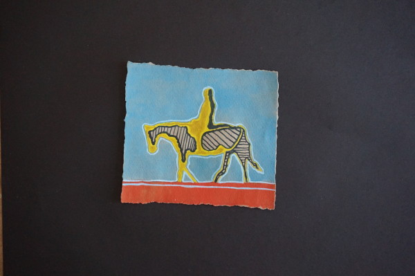 Figure On Horse by Eric Jones