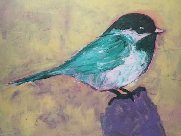 Green Bird by Eric Jones