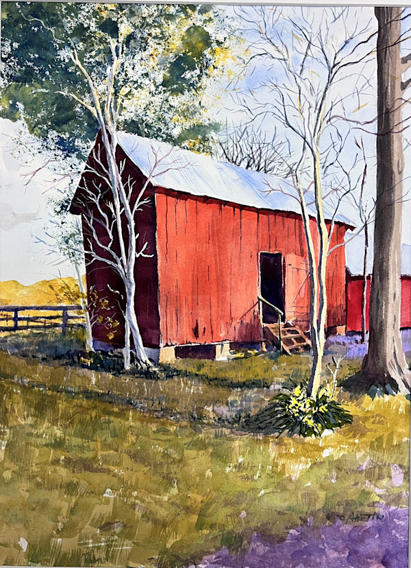 Red Barn by Chas Martin