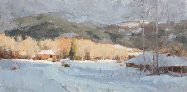 Winter Road by Chula Beauregard