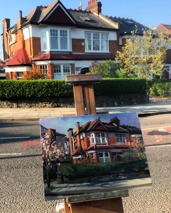 House Portrait Cranley Gardens. Muswell Hill/Crouch End by Alan Lancaster