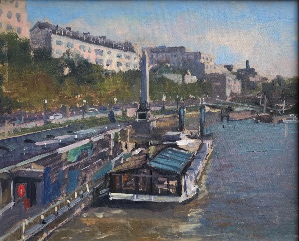 View of the Thames. London by Alan Lancaster