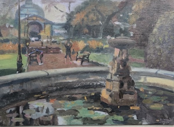 Autumn Exercises, Alexandra Palace, Muswell Hill by Alan Lancaster