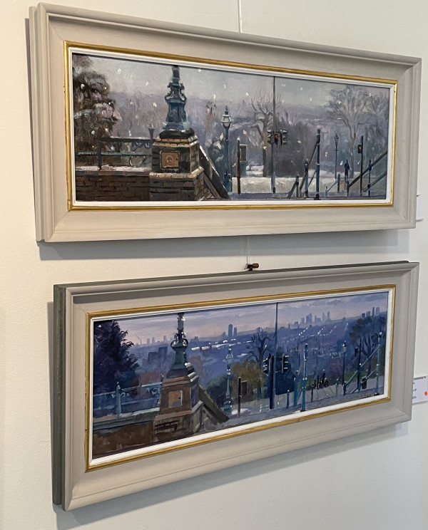 View from Ally Pally with Blue Haze by Alan Lancaster