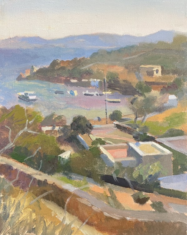 Sapsila Bay, Sea View. Patmos, Greece by Alan Lancaster