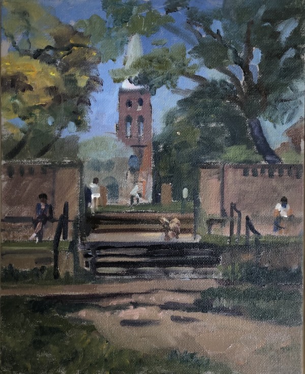 Heathgate, Version One. Hampstead Garden Suburb. London by Alan Lancaster