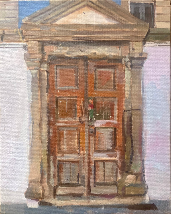 Beautiful Old Door, Skala, Patmos. Greece by Alan Lancaster