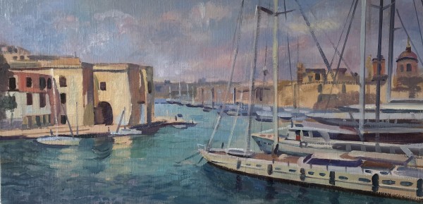 Maltese Harbour. Malta by Alan Lancaster