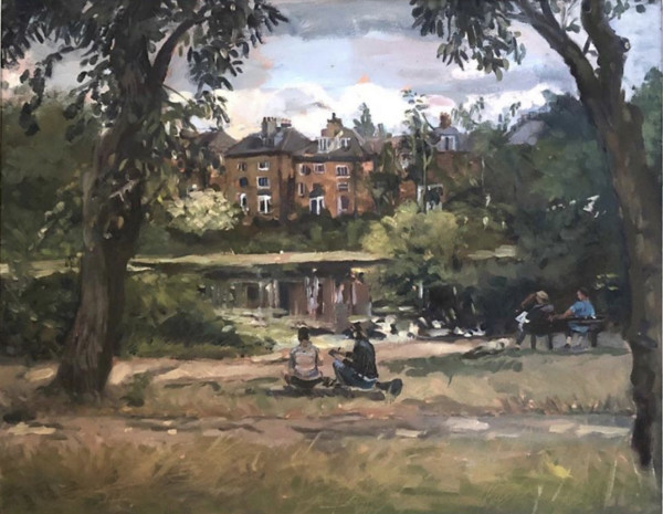 Late Summer. Hampstead Heath. London (AVAILABLE AS A PRINT) by Alan Lancaster