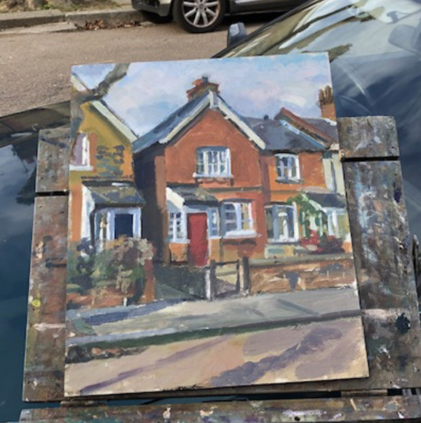 39 Beechwood Road. Crouch End. London by Alan Lancaster